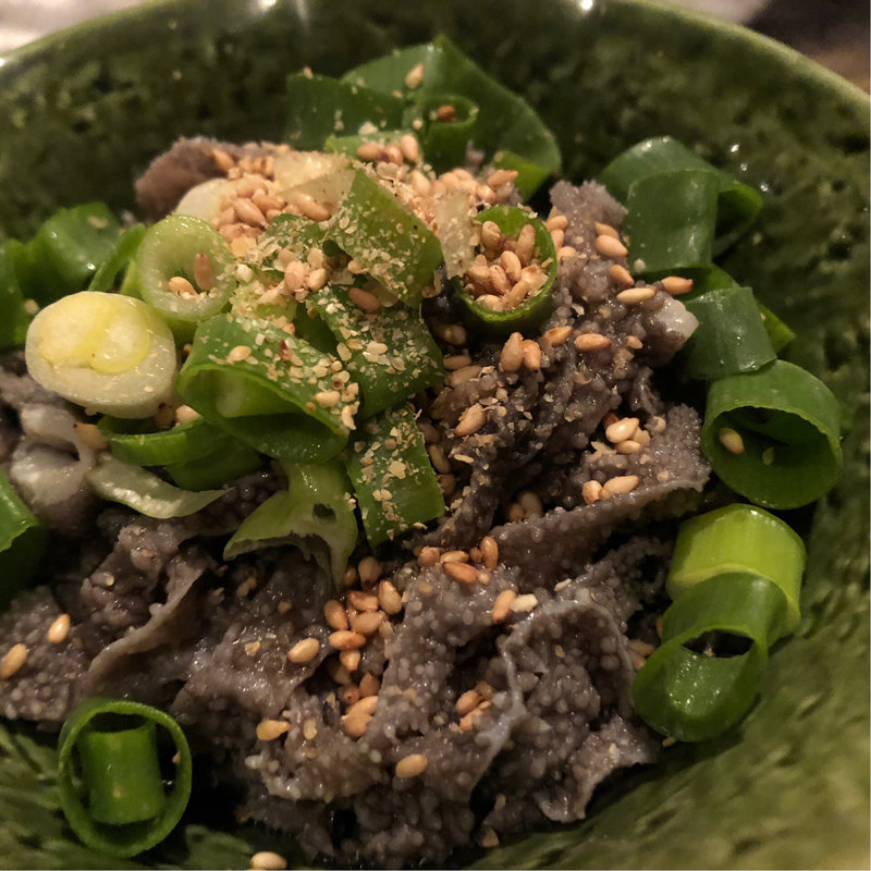 センマイ刺し(なかむら)