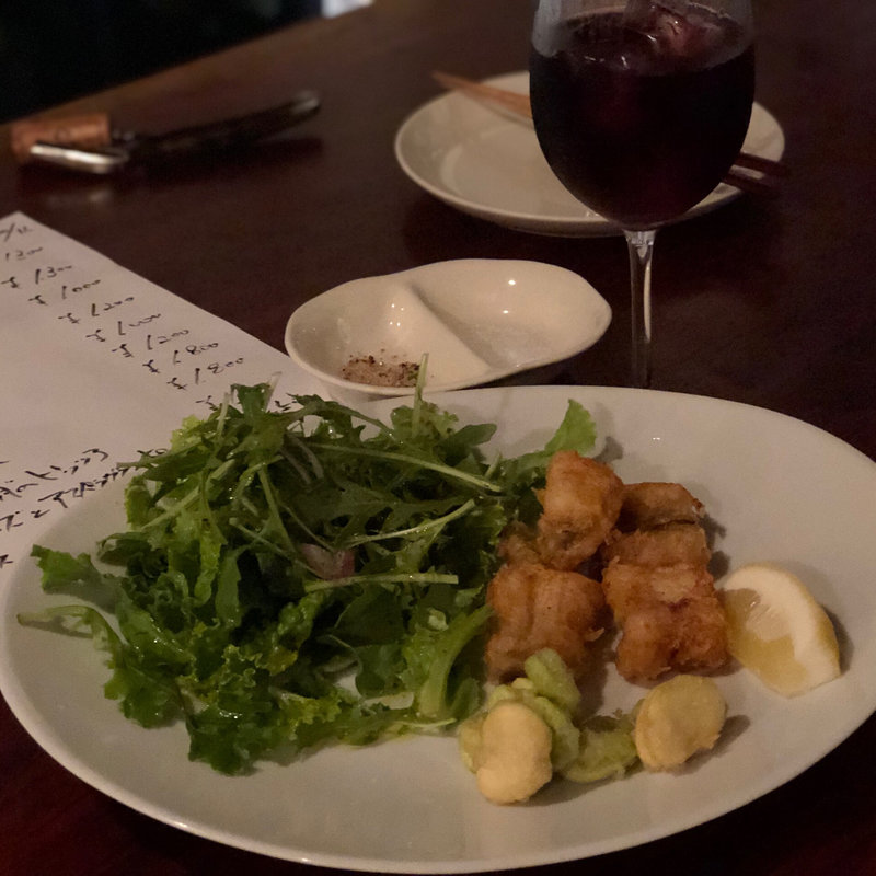 穴子のフリット(日々ノ泡)