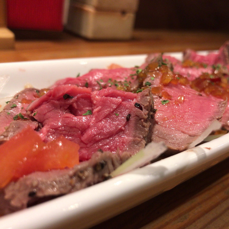 ローストビーフ(ぃぃ居酒屋アラタ )