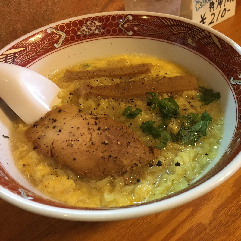塩くもたま麺(らーめん臺大)