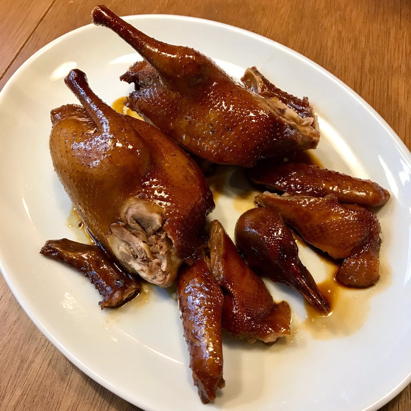 鳩の醤油漬け(SOUTH LAB南方)