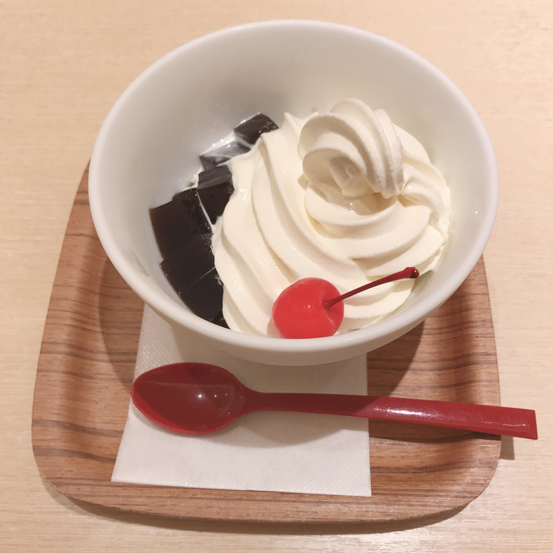 珈琲ゼリー&ソフトクリーム(さち福やCAFÉ 町田東急ツインズ店 )