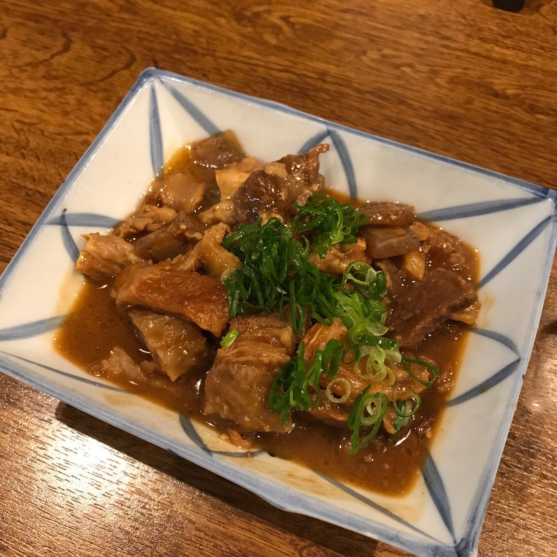 どて味噌焼き(御影郷 福寿)