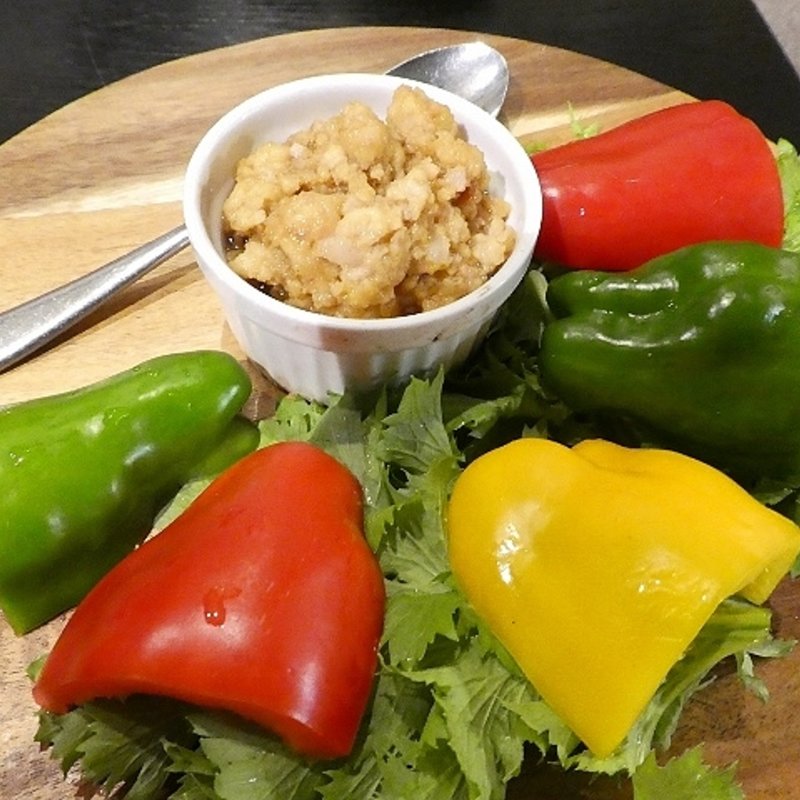 宮崎産 ピーマンの肉詰め(元祖草鍋屋 和楽)