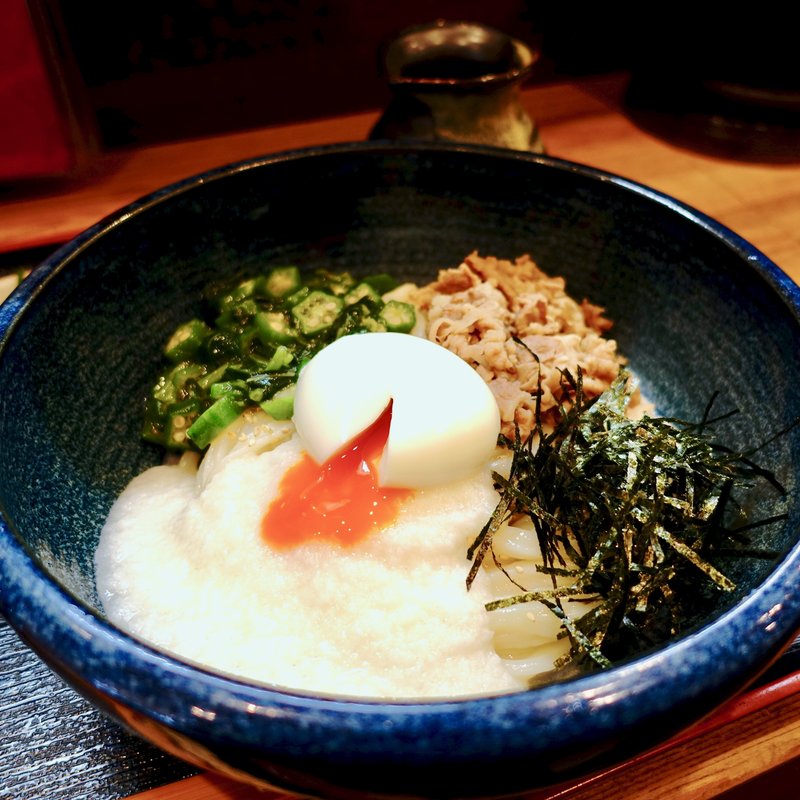 ネバとろ肉ぶっかけ(讃岐麺屋 あうん )