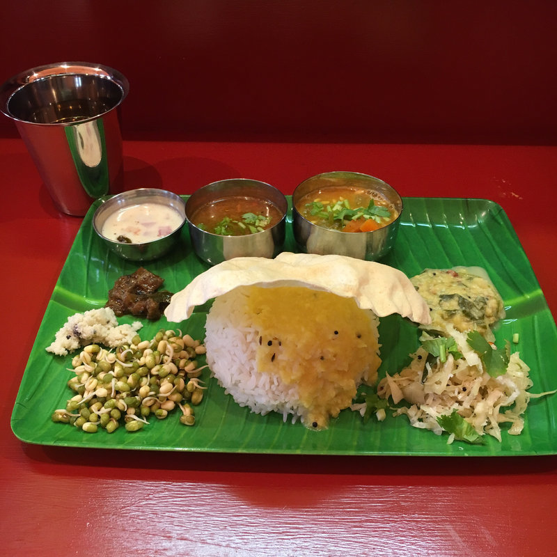 ベジミールス(インド食堂ワナッカム)