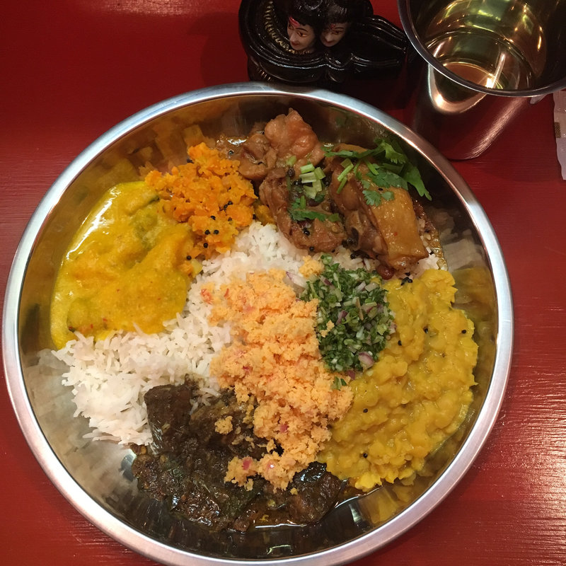 限定メニュー オナッカス(インド食堂ワナッカム)