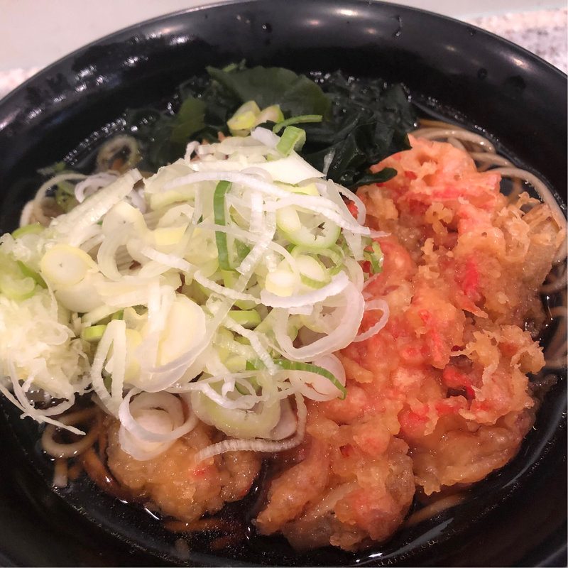 紅生姜天そば(名代 富士そば 明治通り店 )