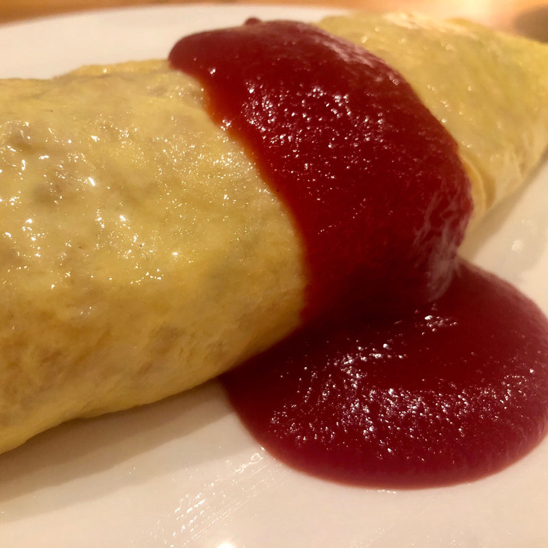 オムライス(西洋料理の店 ぱんぷきん)
