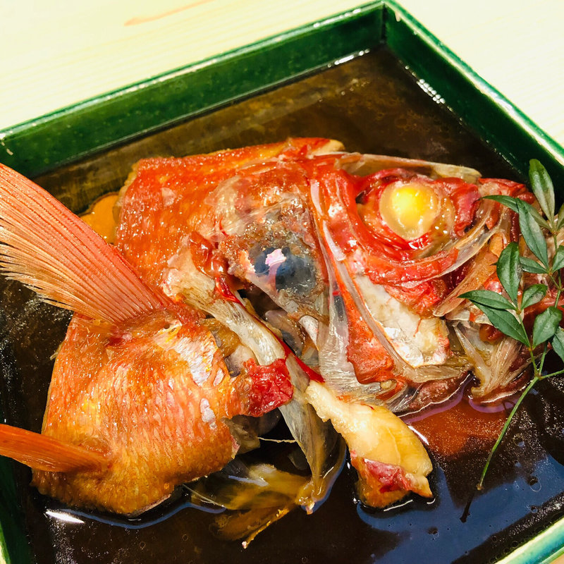 金目鯛の煮付け(路地酒菜えん)