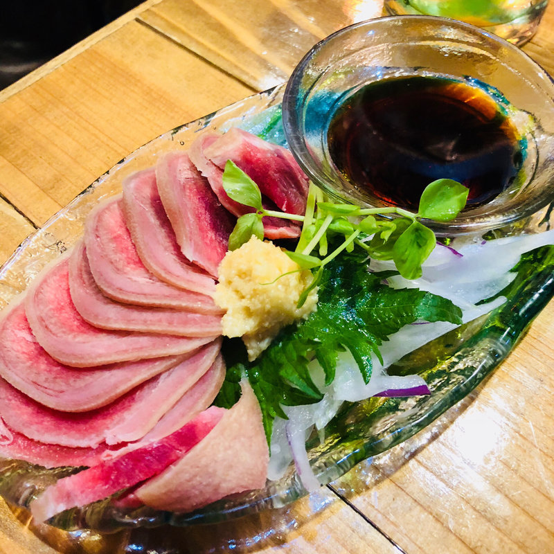 ヤギ刺し(ていげい )