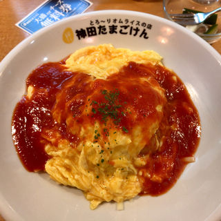トマトチーズオムライス(神田たまごけん 東池袋店)