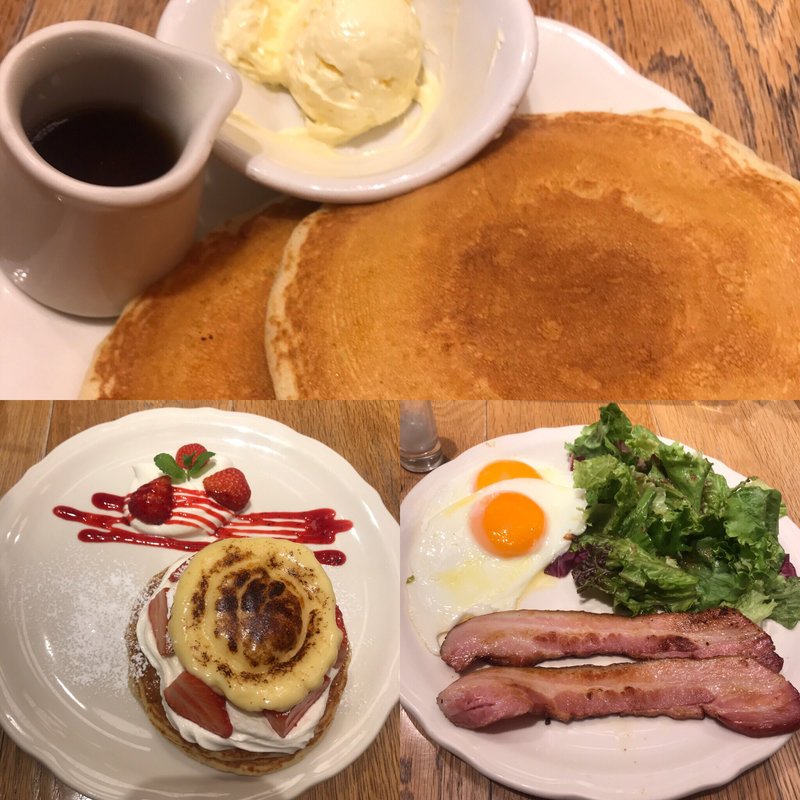 ベーコンエッグ(オリジナルパンケーキハウス 北千住店)