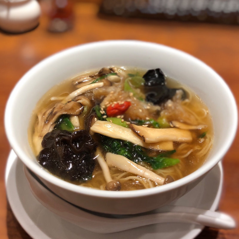 きのこあんかけ香港麺(糖朝 玉川店 （トウチョウ）)