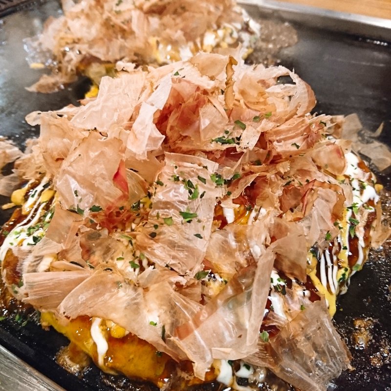 ミックス焼き(お好み焼・鉄板焼 いろは満月 泉佐野店)