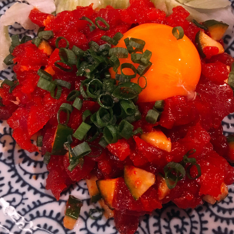 海鮮ユッケ(結丸)