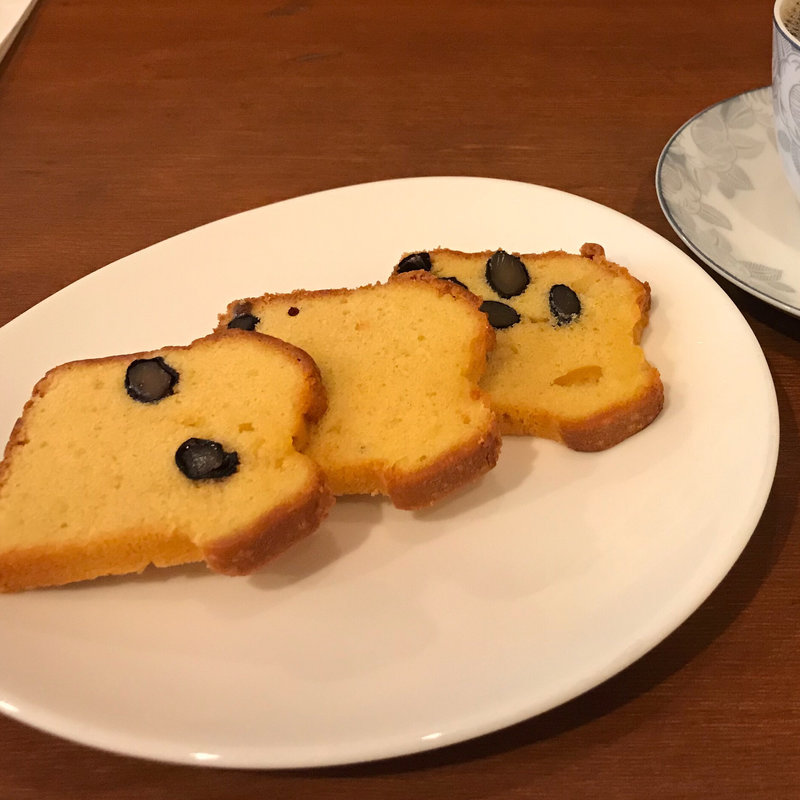 きなこと黒豆のパウンドケーキ(もなか珈琲)