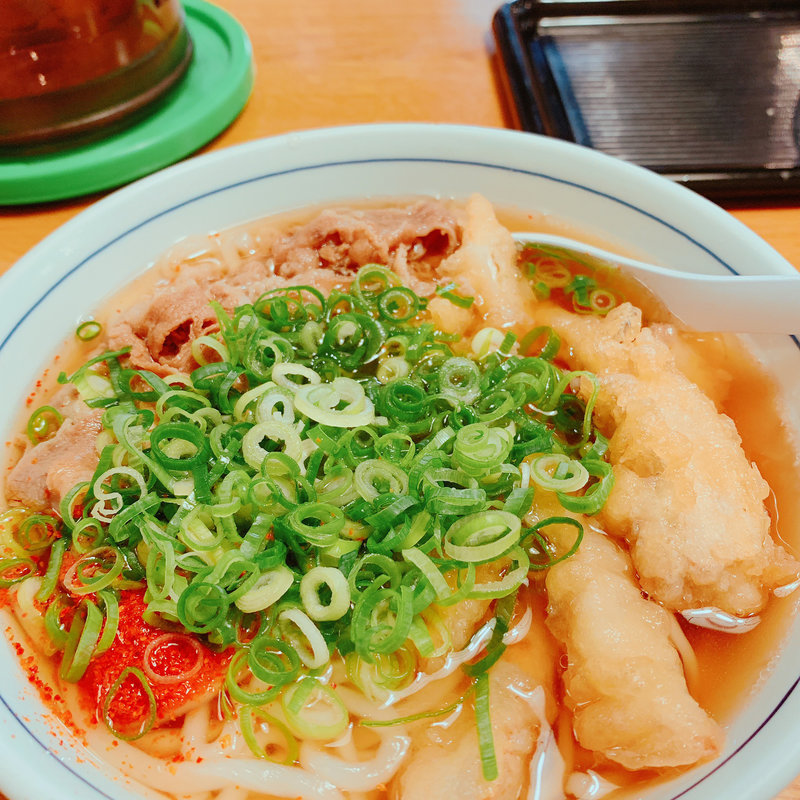 肉うどん(うどんウエスト祇園店)