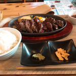 ハラミステーキ(Sakeと肉山)