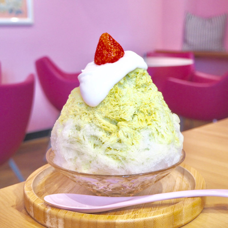 ピスタチオ(かき氷cafeさざん)