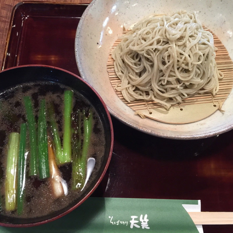 鴨汁そば(大盛り)(そば切り 天笑 （てんしょう）)