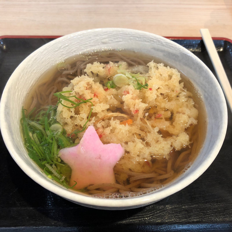 忍者かきあげそば(上野忍者ドライブイン )