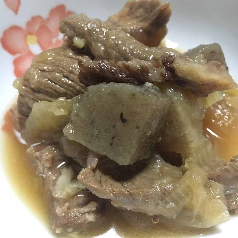 牛すじ煮込み(キムチハウスきのこ屋)