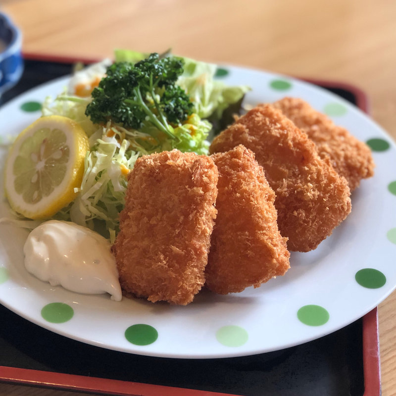 えびかつ定食(ドライブインふるさと )