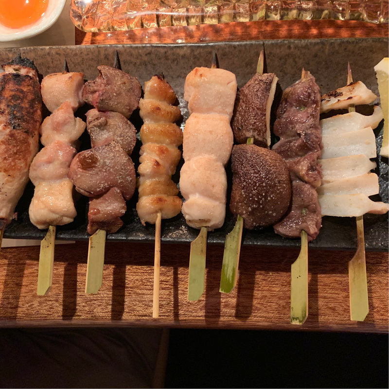 おまかせ八本盛り合わせ(すろーふーど三次)