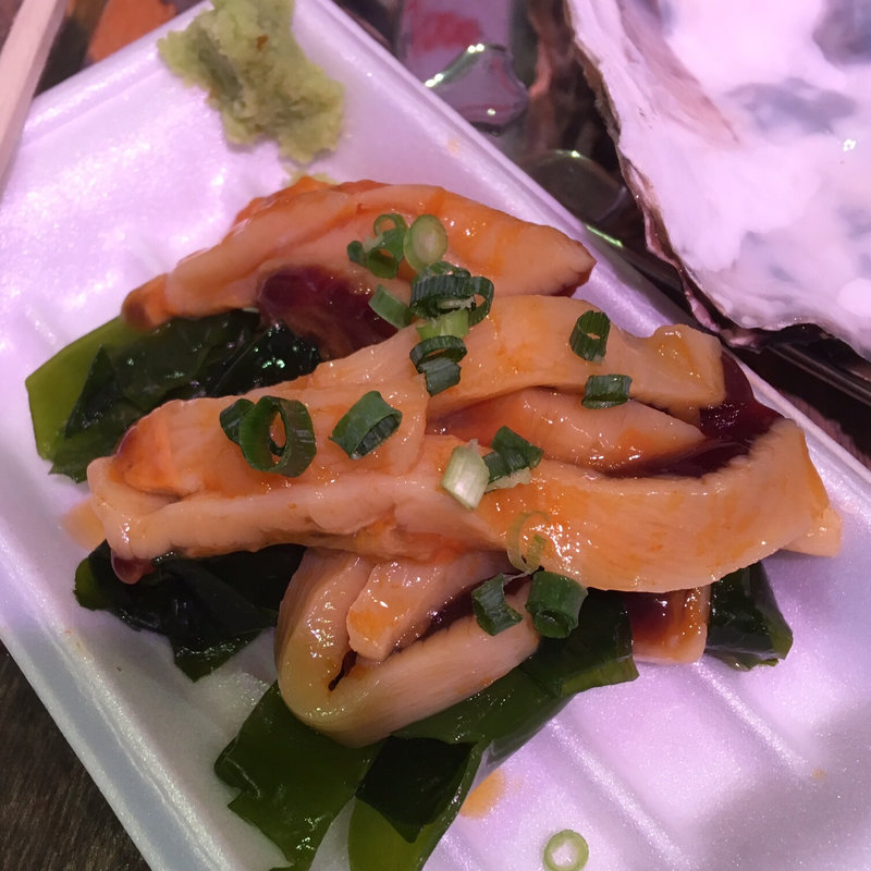 ホヤの刺し身(魚草)