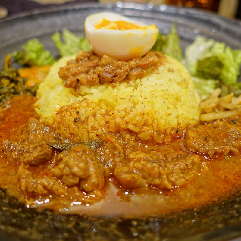 ろかプレート（ラムカレー選択）(SPICY CURRY 魯珈 （スパイシーカレー ろか）)