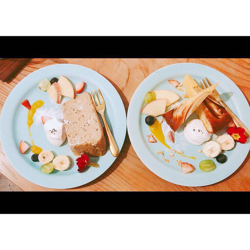 リンゴのケーキ(レクタングル カフェ )