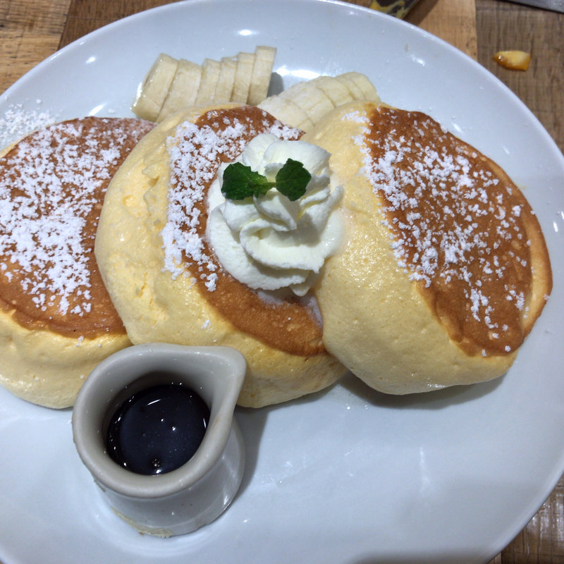 ふわふわパンケーキ(オリジナルパンケーキハウス 博多店)