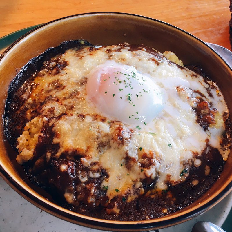 温玉焼きカレーランチ(ワイルドバーン)