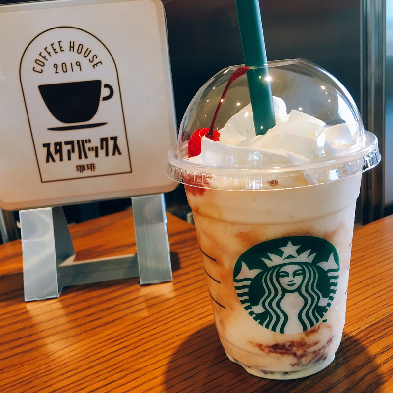 プリンアラモードフラペチーノ(スターバックスコーヒー 宇都宮ゆいの杜店 （STARBUCKS COFFEE）)