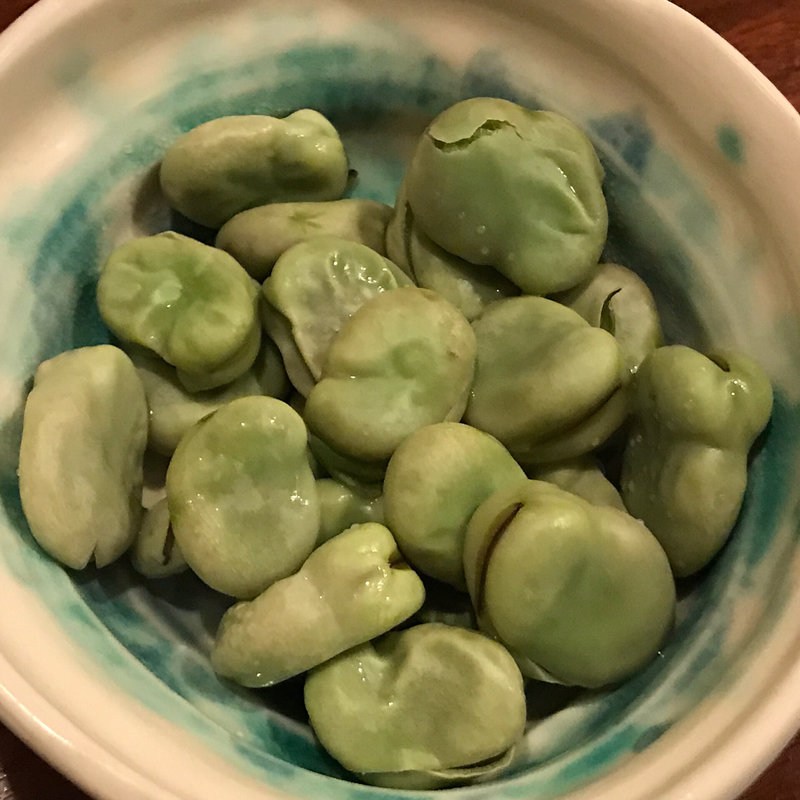 そら豆塩ゆで(茄子美)