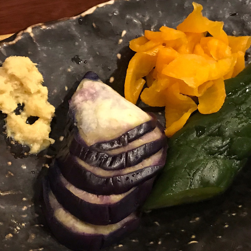 あっさり漬け盛合せ(茄子美)