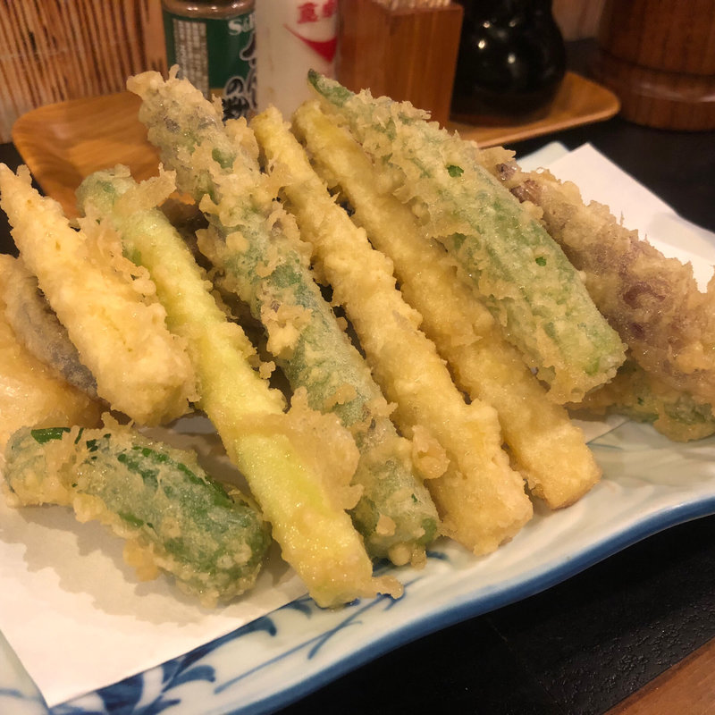 野菜天ぷら盛り合わせ(ほろよい )