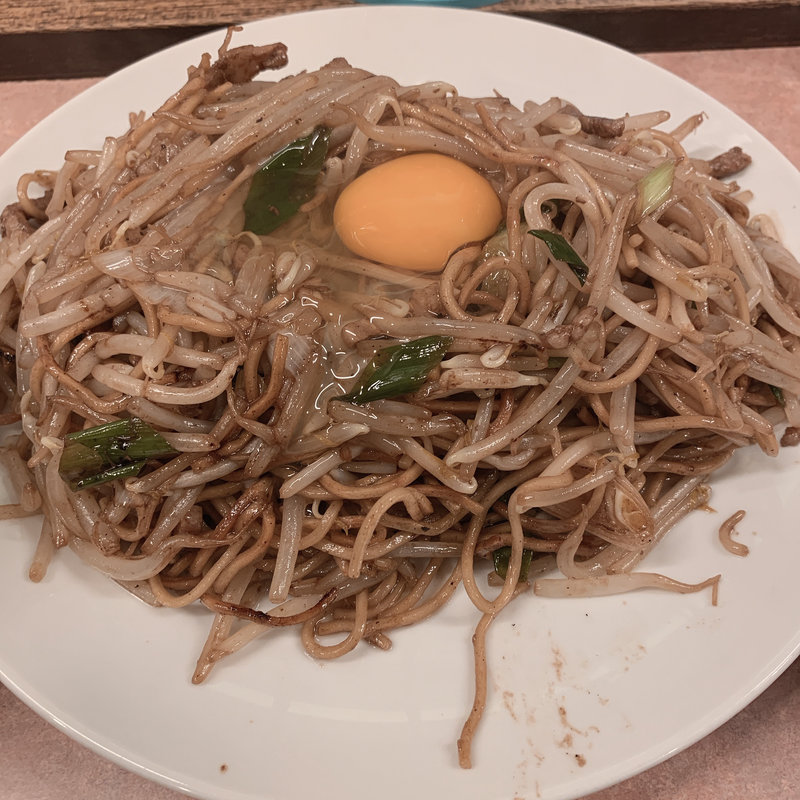 焼きそば大（生卵つき）(あぺたいと 高島平本店)