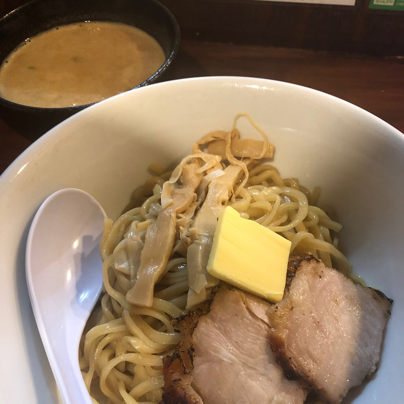 濃厚味噌バターつけ麺(麺匠 ようすけ 鶏煮亭 下高井戸店)