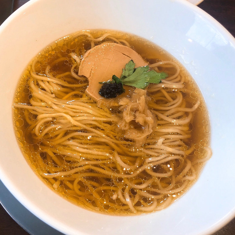 フォアグラな鴨そば(麺道 麒麟児)