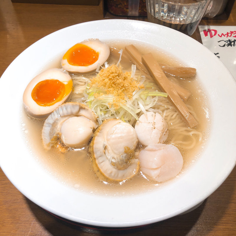 帆立煮干そば(ゆいが 総本店 )