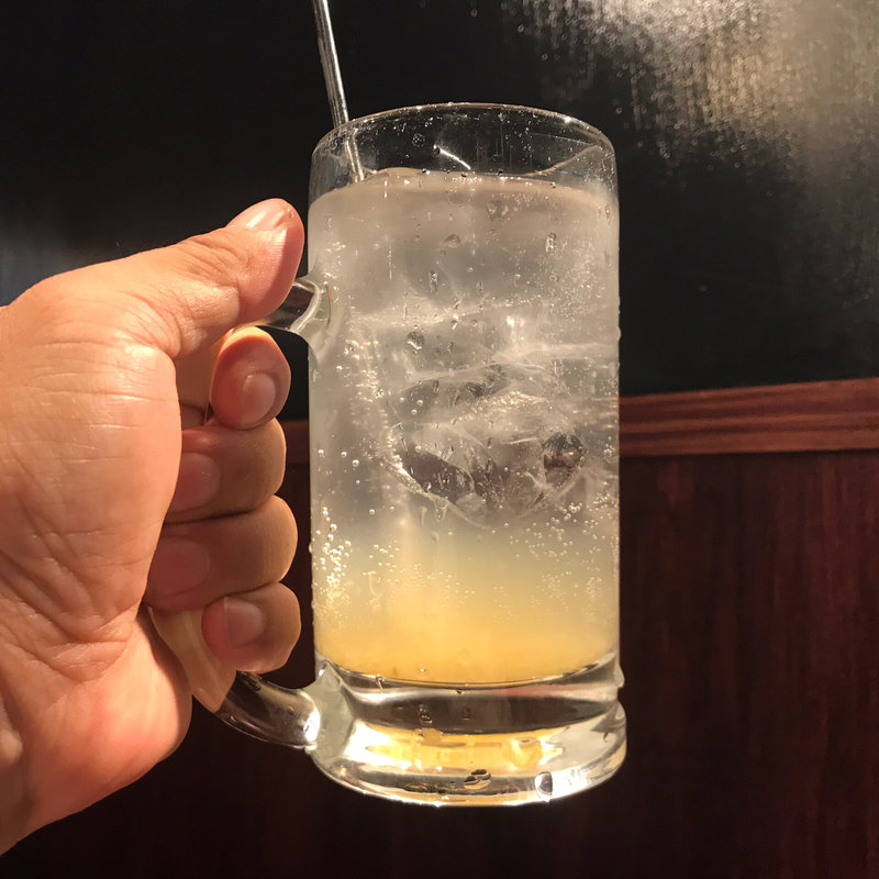 大人のスパイシージンジャーサワー(エリックサウスマサラダイナー)