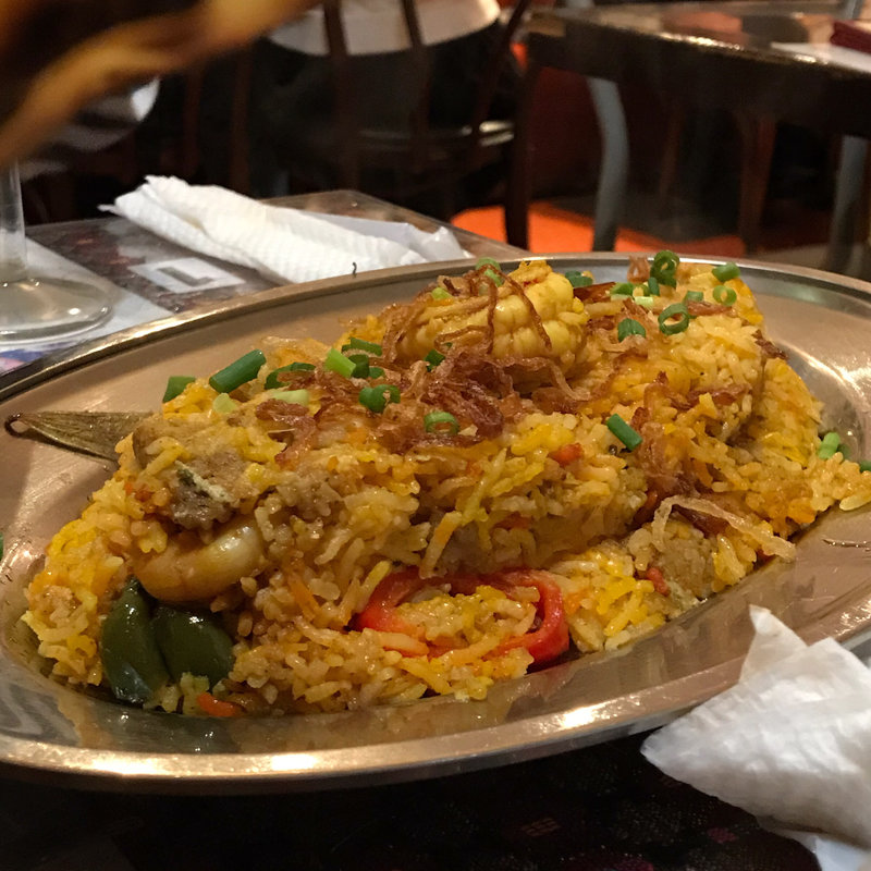 ほんとビリヤニ（えび）(サラム ナマステ)