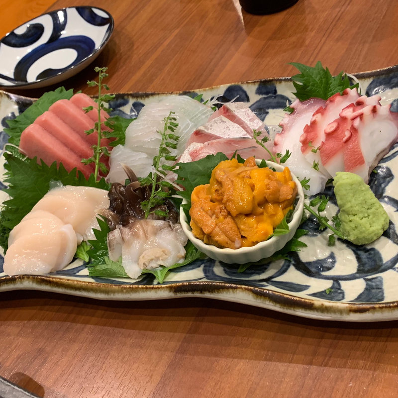 刺し身盛合せ(ちゃんこ芝松 八雲店)