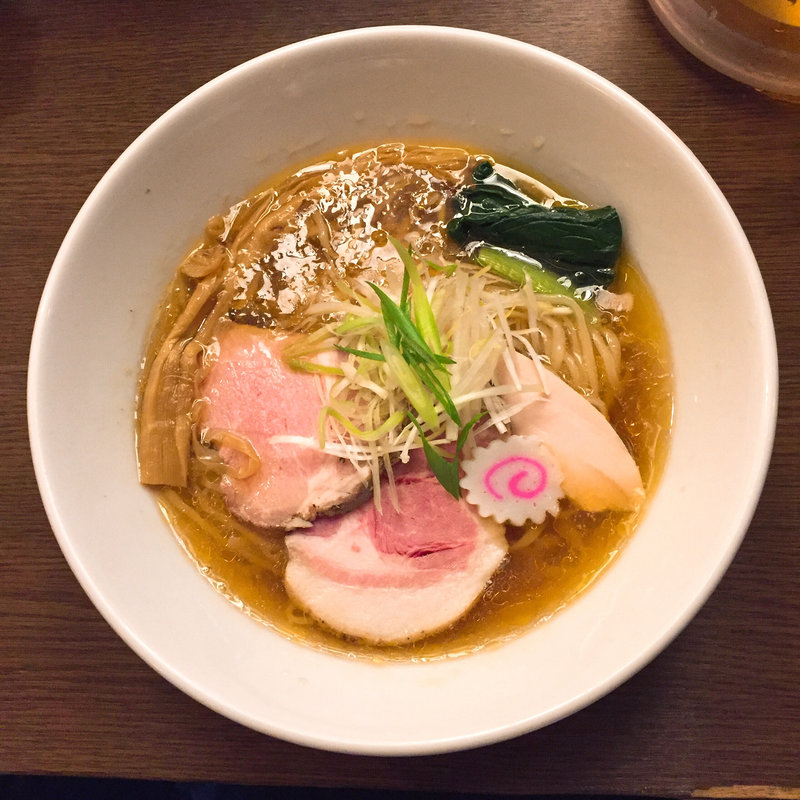 普通においしい冷やしらーめん(フスマにかけろ 中崎壱丁 （麩）)