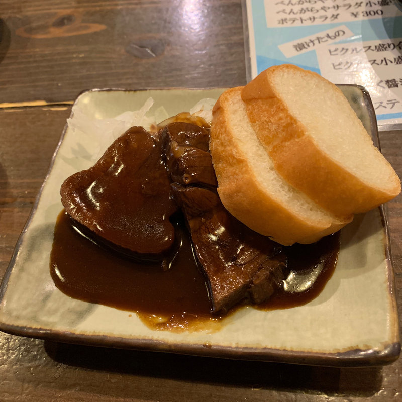 デミグラス牛タン(べんがらや )