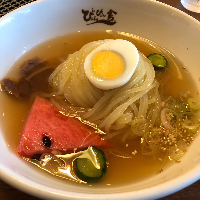 盛岡冷麺(ぴょんぴょん舎  GINZA UNA)