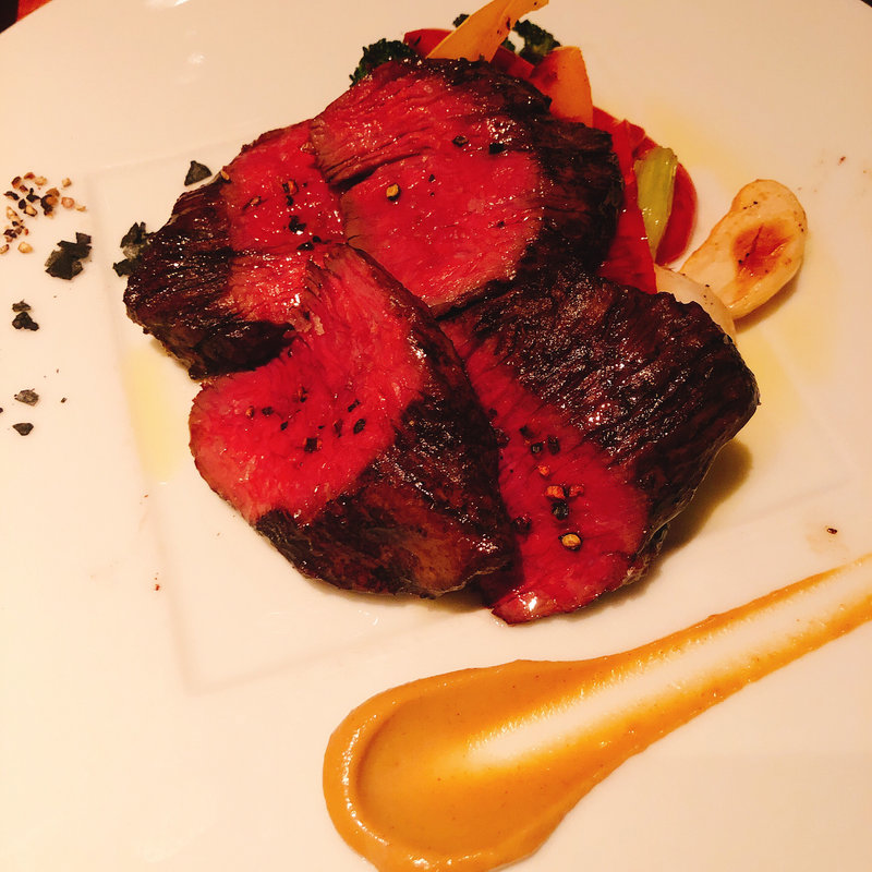 イチボ肉のステーキ(オイスターバー＆レストラン オストレア六本木店 Ostrea oysterbar&restaurant)