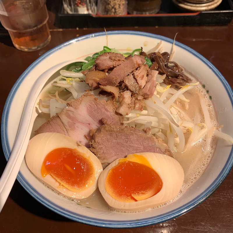 肉もやしらぁめん(麺の坊　砦)